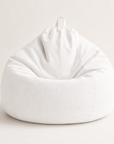 Pouf en lin et coton