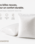 Pouf côtelé moka