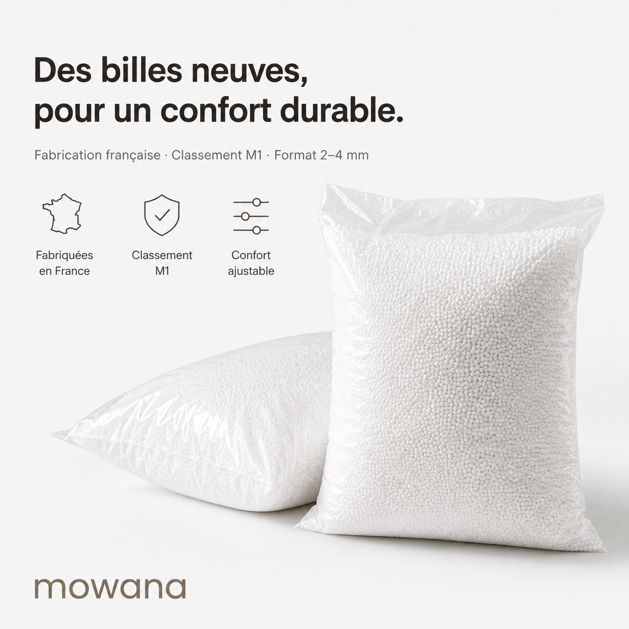 Pouf d'extérieur imperméable — Confort personnalisé